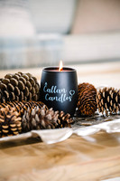 Callan Candles - Autumn Winter Christmas content photography, Mill Barn, Wiltshire