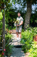 Adam Marshall, Green Fingered City Boy - Garden and branding photoshoot