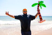 The Coconut Tree - Bournemouth, summer campaign, beach photo shoot, commercial photography