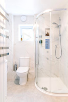 Purple Plumbing People - Lavender Bathrooms, showcase bathroom photoshoot in Farringdon, Wiltshire