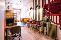 Nook and Huddle - Co-working space in Malmesbury - interiors and exterior photography, branding photoshoot, Wiltshire Coworking Collaboration