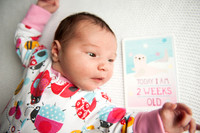 cute baby two weeks old Baby photo shoot in the home natural photography with little one family lifestyle swindon wiltshire