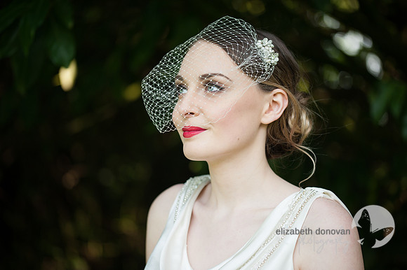 styled bridal shoot with coture veil elizabeth donovan photography
