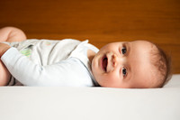 Baby photo shoot in the home natural photography with little one family lifestyle swindon wiltshire