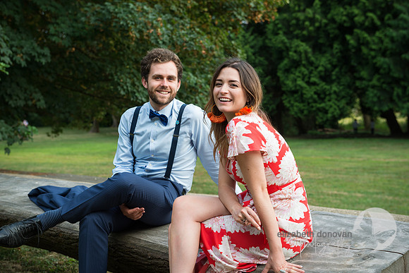 Wedding at eastington park, gloucestershire, wedding guests