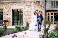 Wedding at the pear tree, purton, bride and groom