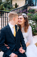 Wedding at the pear tree, purton, bride and groom